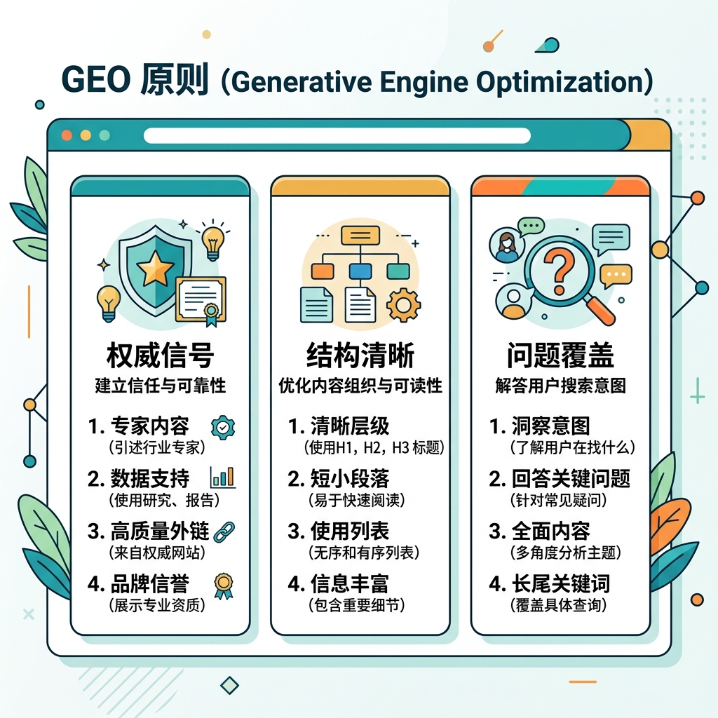 本地化信息图：搜索结果路径与 AI 答案路径的对比