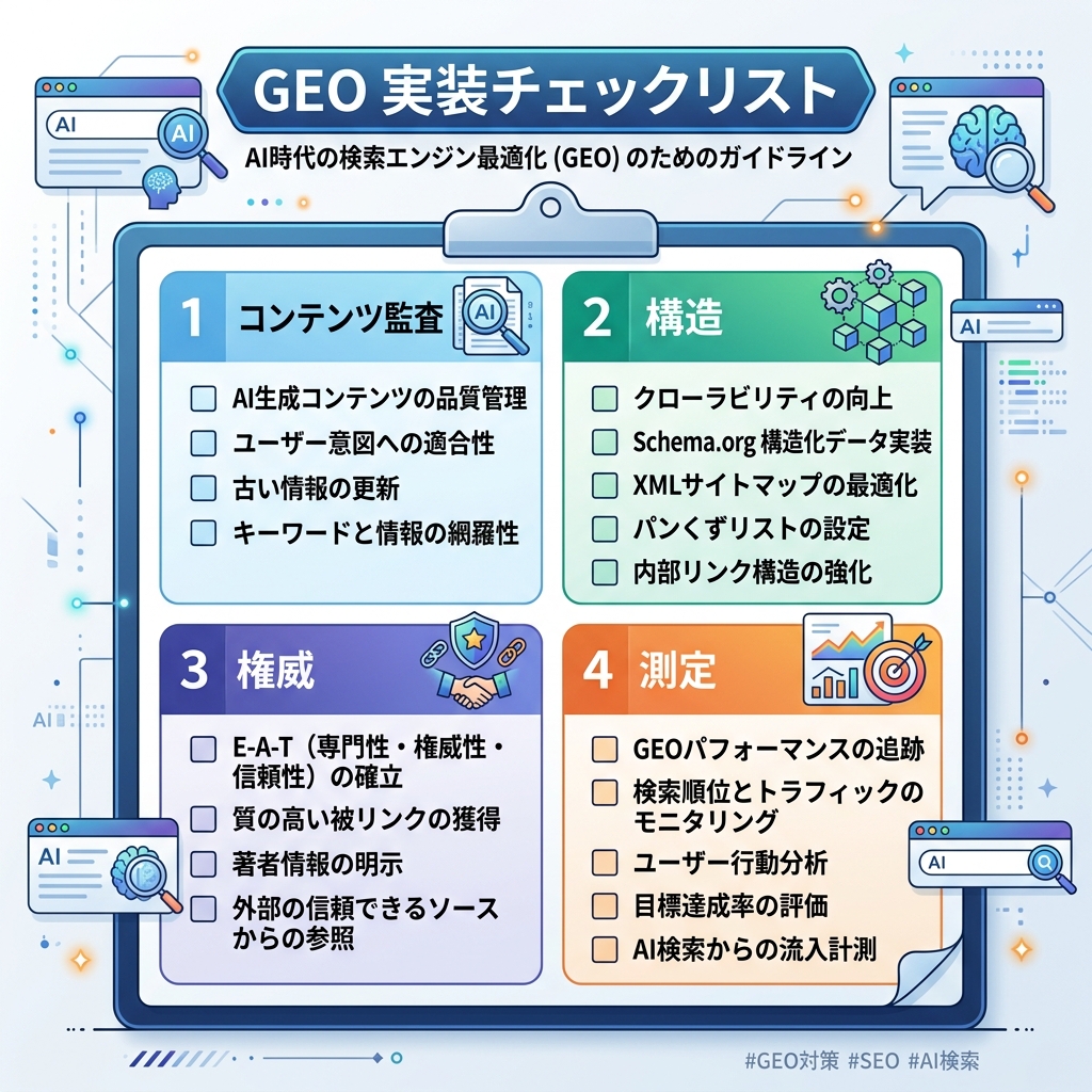 本地化信息图：从监测提示词到修复页面再到复测答案的 GEO 工作流