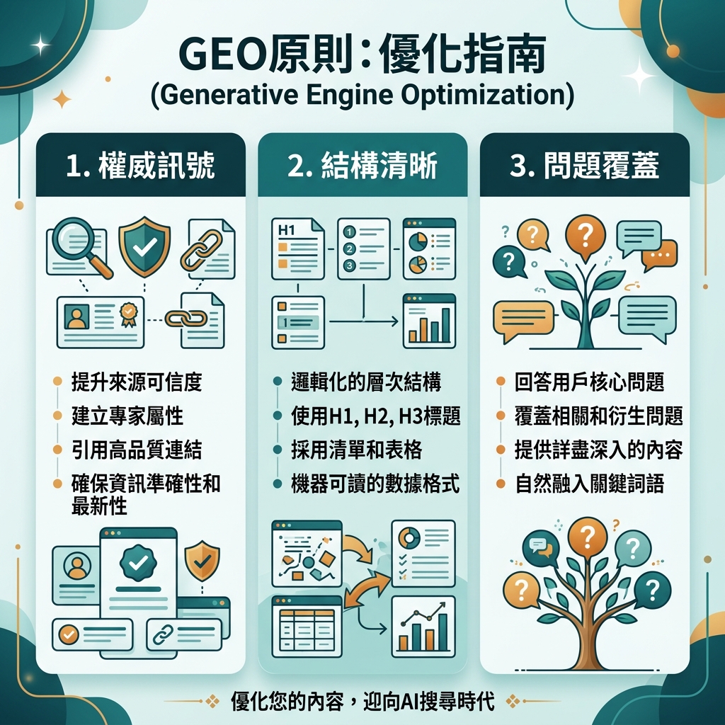 本地化信息图：搜索结果路径与 AI 答案路径的对比