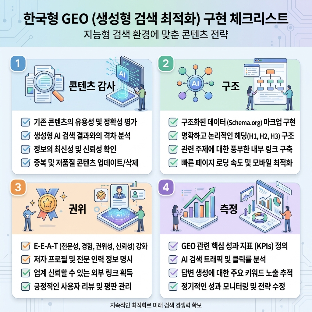 本地化信息图：从监测提示词到修复页面再到复测答案的 GEO 工作流