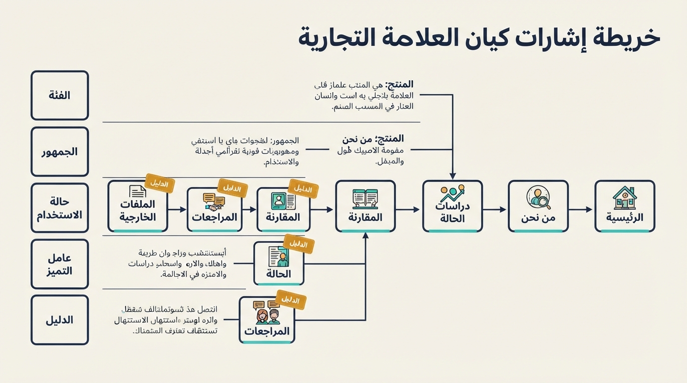 خريطة إشارات كيان العلامة التجارية لـ ChatGPT GEO
