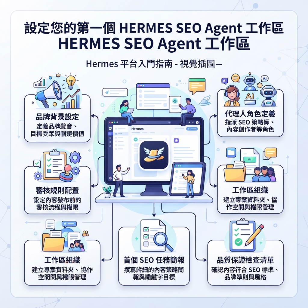 未登入桌面狀態下捕獲的 Hermes Agent Quickstart 檔案截圖。