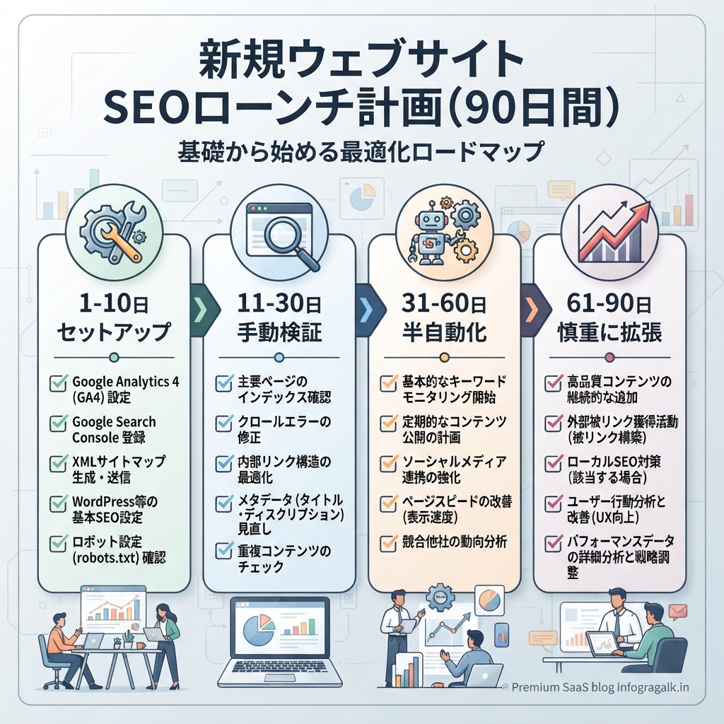 90日ローンチ計画のチェックリスト
