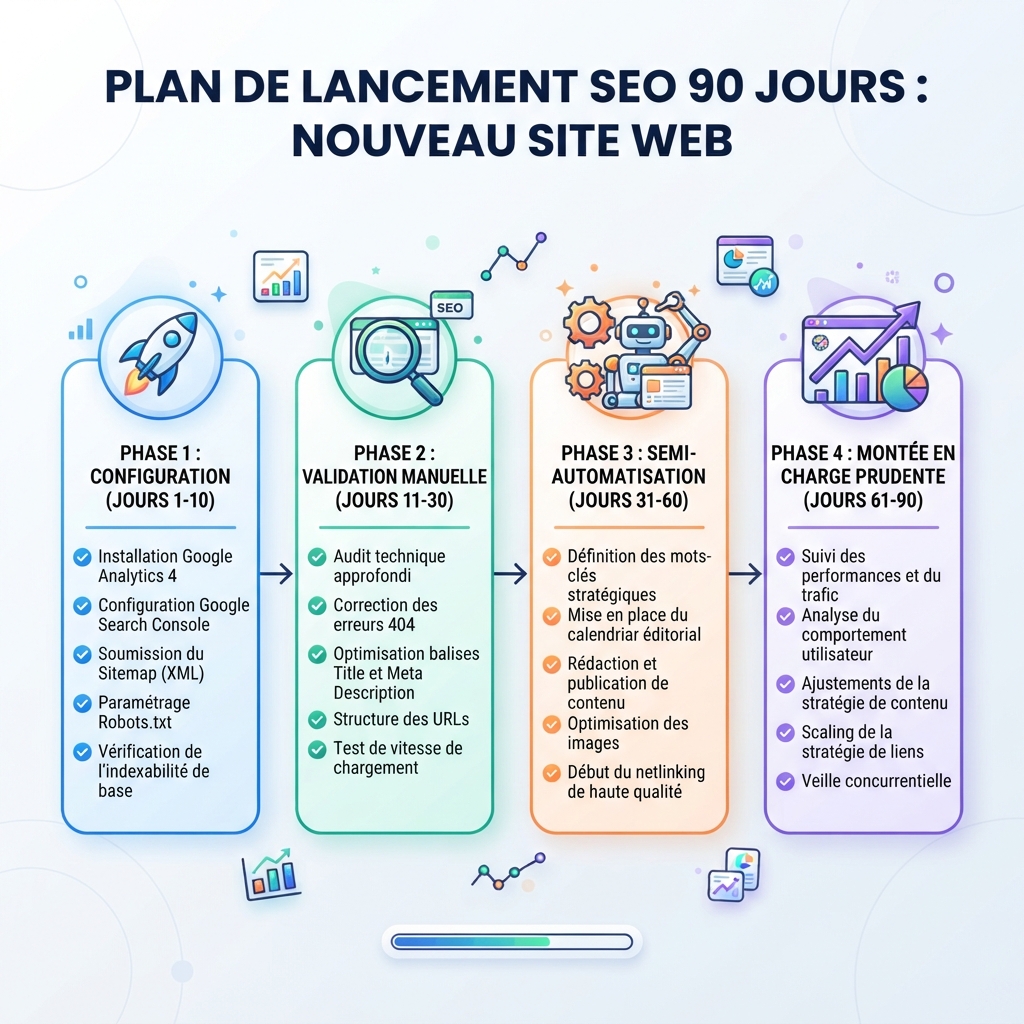 Plan SEO de 90 jours