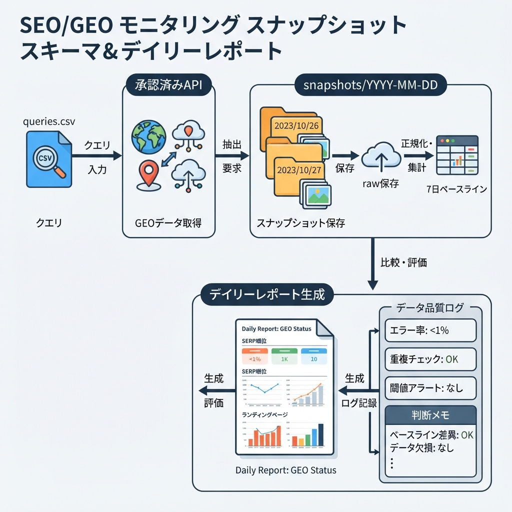 Codex日次SEO/GEO監視フロー