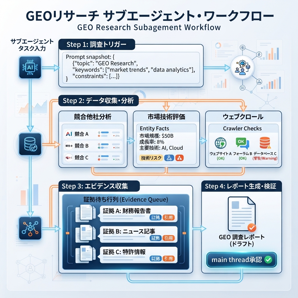 Claude Code GEO research subagents