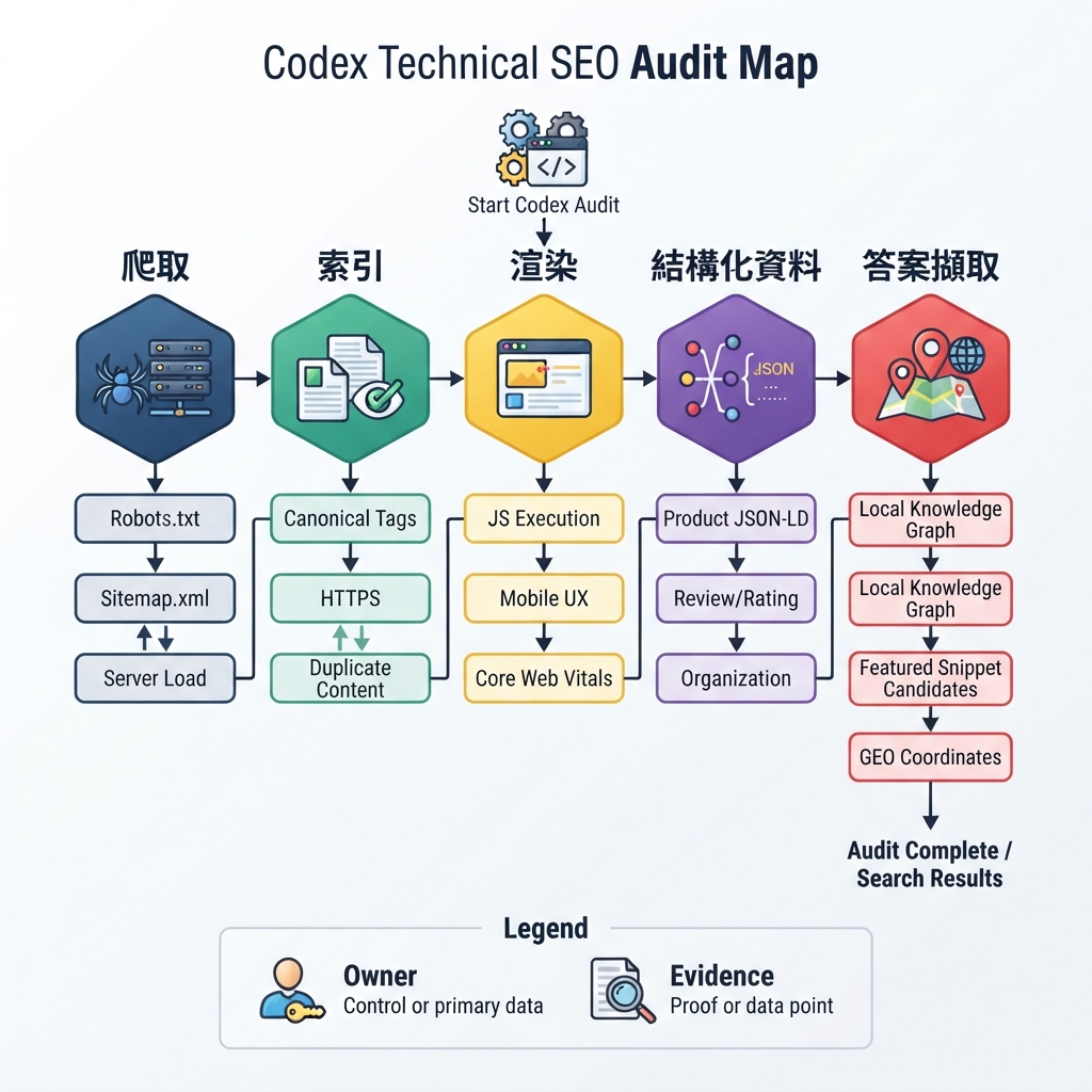 Codex technical SEO 安全修復繁中封面