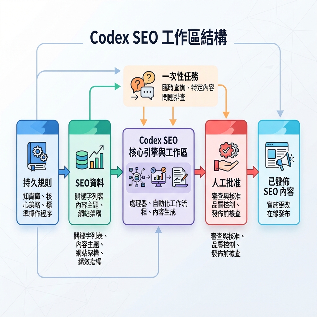Codex AGENTS.md SEO workspace 繁中封面