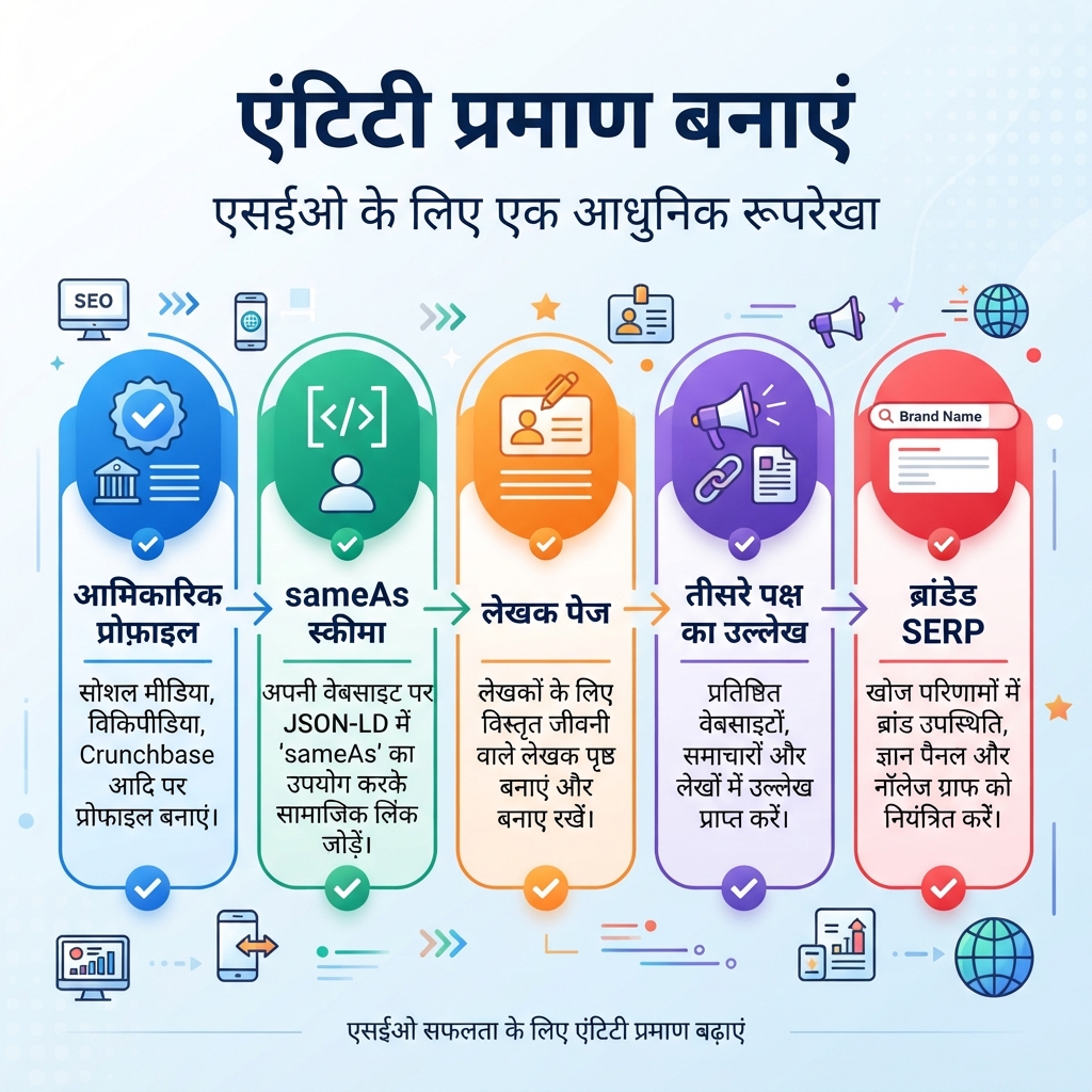 Google Search Profiles thresholds से पहले एंटिटी प्रमाण बनाने की हिंदी checklist
