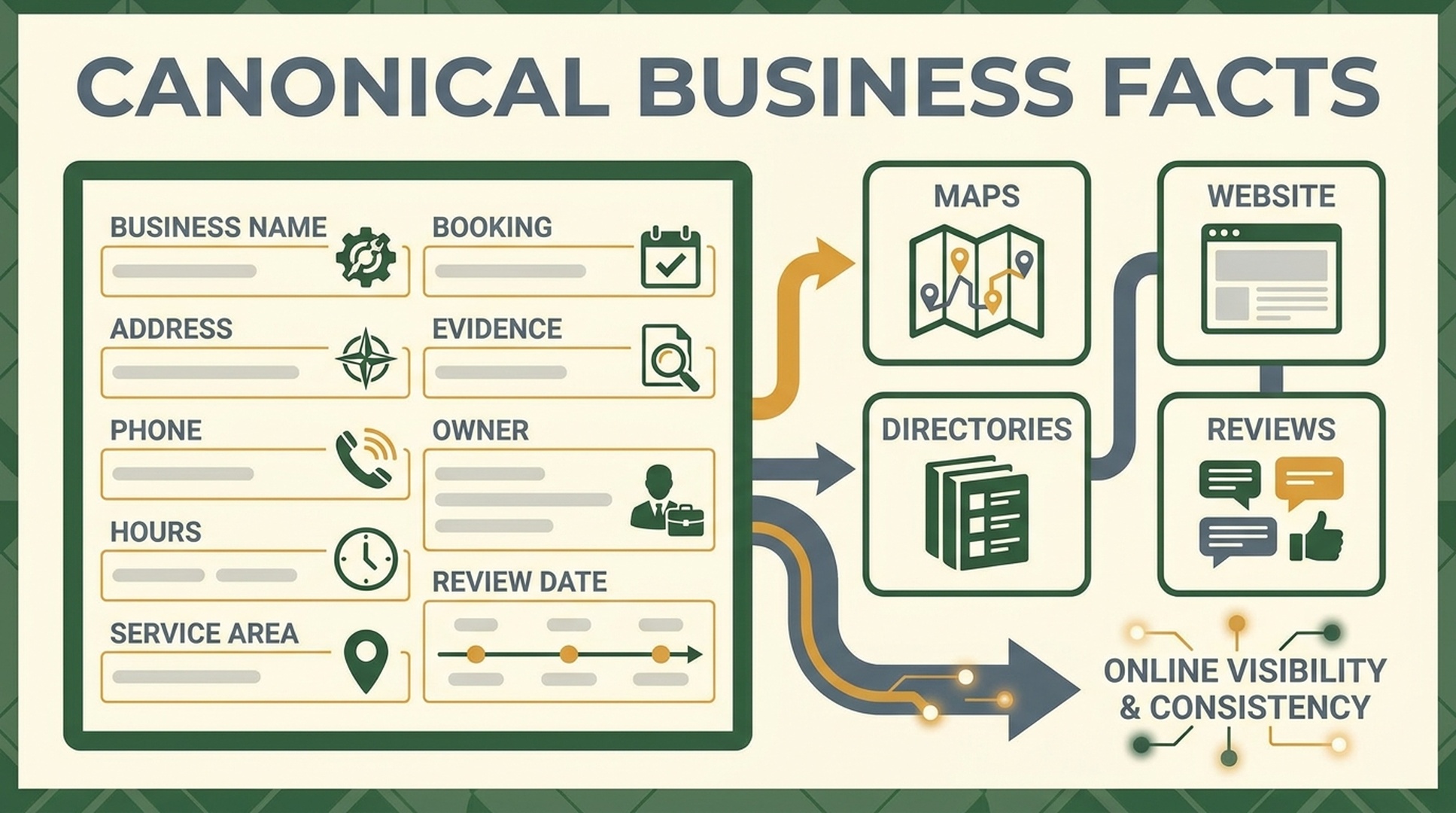 Local search information graphic