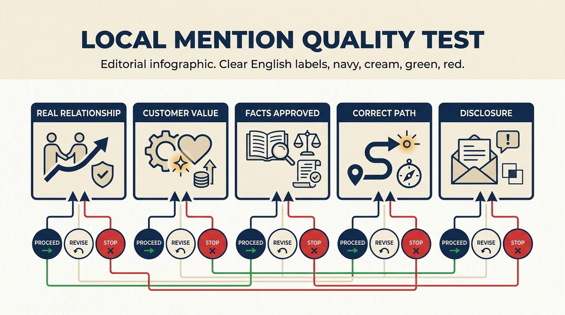 Local search information graphic