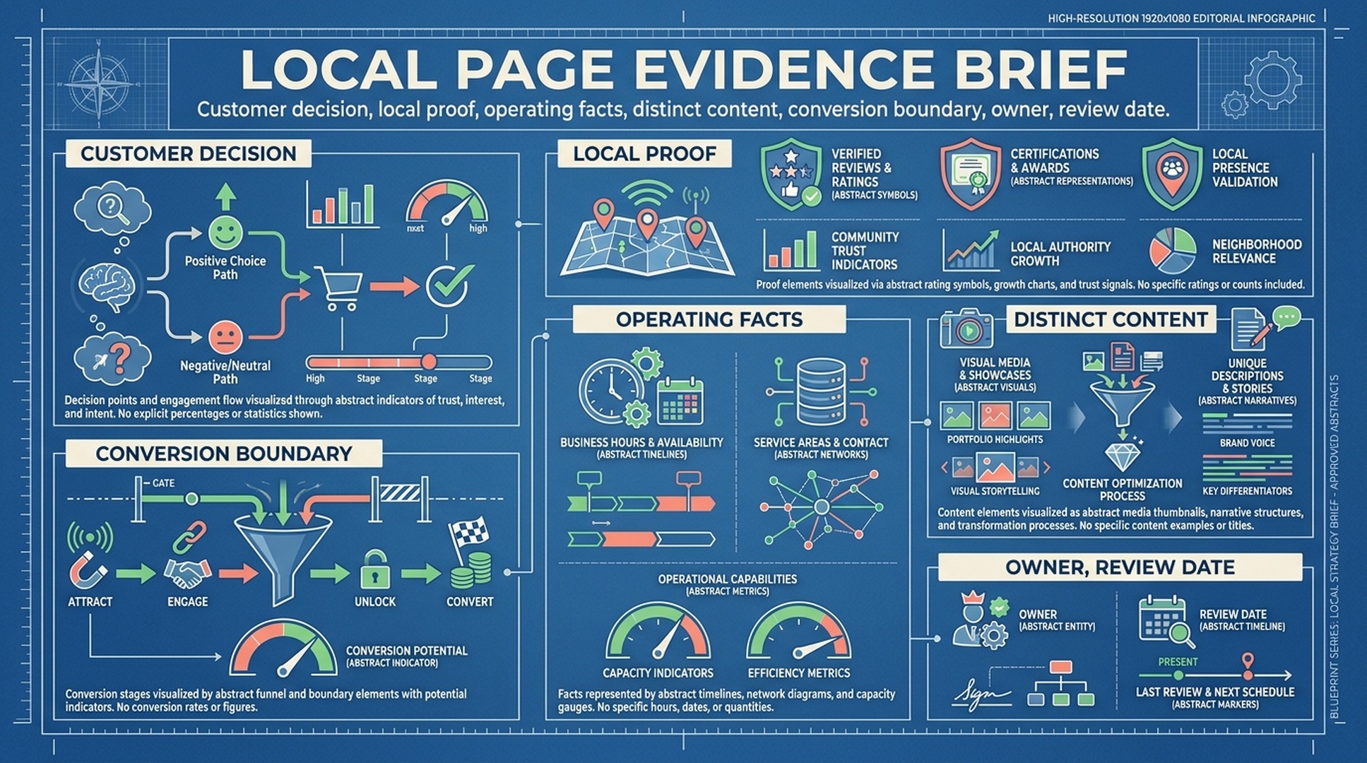 Local search information graphic