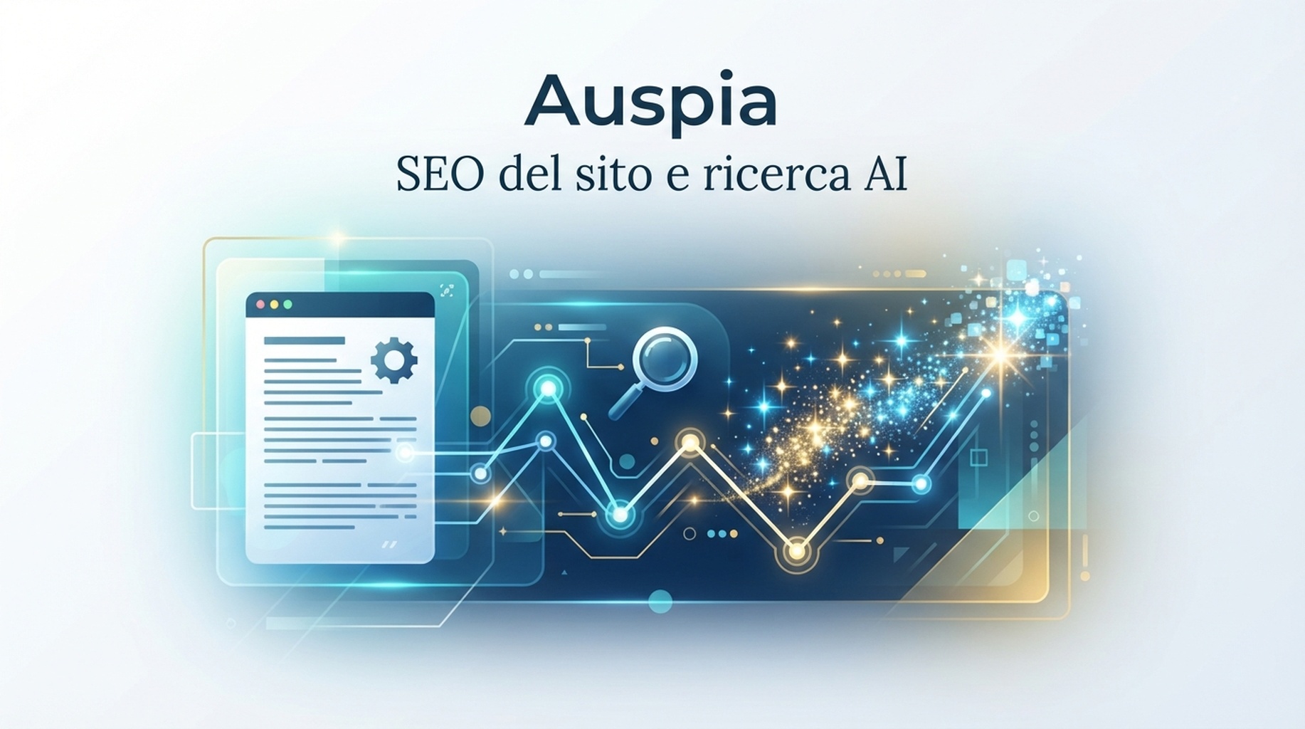 Scheda Auspia per SEO del sito, visibilita AI, accesso dei crawler e preparazione GEO