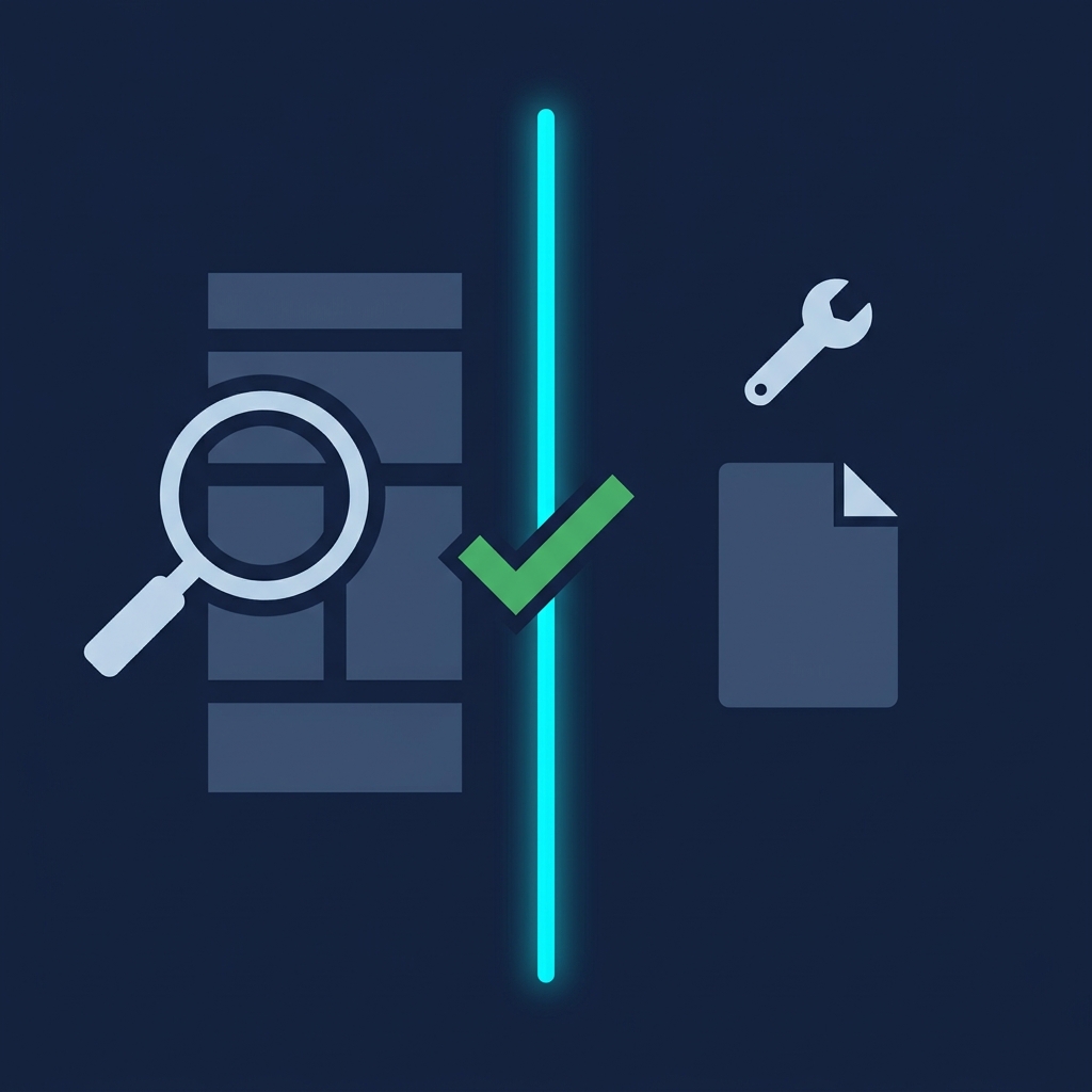 Une revue SEO au niveau d'une page separe les controles confirmes, les opportunites d'amelioration et les elements qui exigent des donnees Search Console ou de crawl.