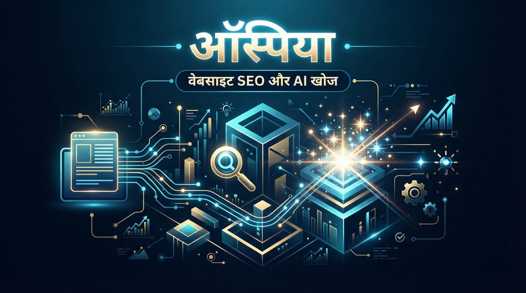 वेबसाइट SEO, AI दृश्यता, क्रॉलर पहुंच और GEO तैयारी के लिए Auspia कार्ड