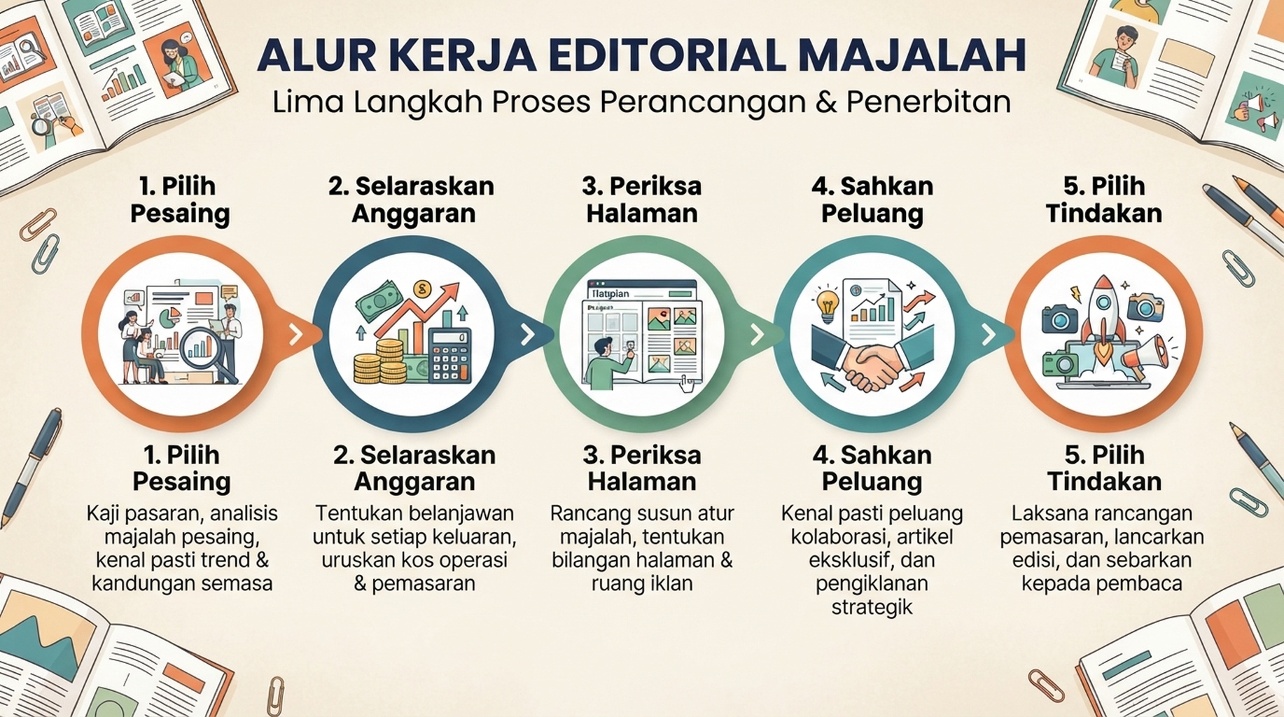 Aliran kerja penyelidikan pesaing 45 minit daripada pemilihan pesaing, anggaran sebanding, semakan halaman, pengesahan peluang hingga satu tindakan keutamaan.