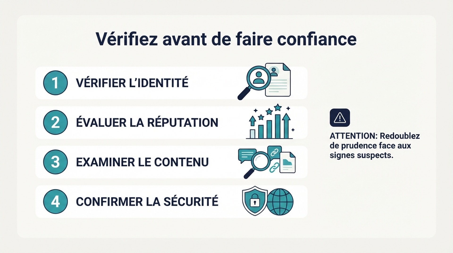 Carte de checklist listant quatre vérifications pour la connexion de données d'un agent : serveur enregistré, inventaire des outils, requête réelle, chemin d'échec